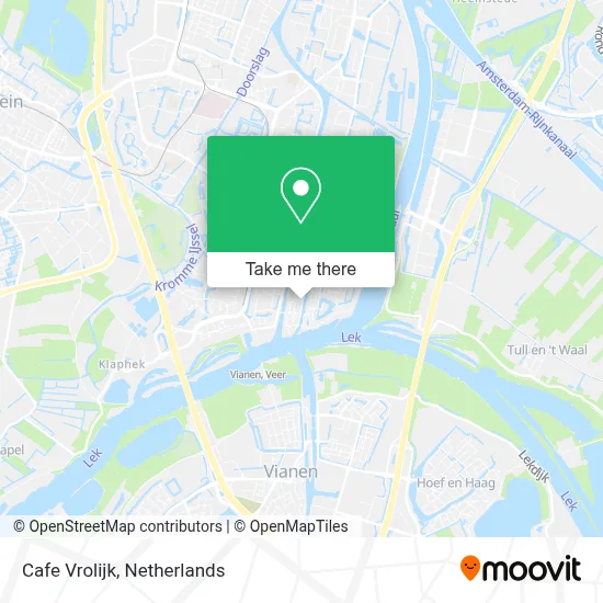 Cafe Vrolijk map