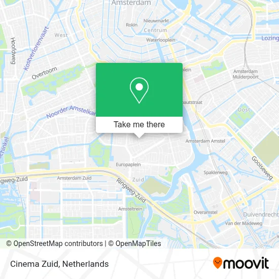 Cinema Zuid Karte