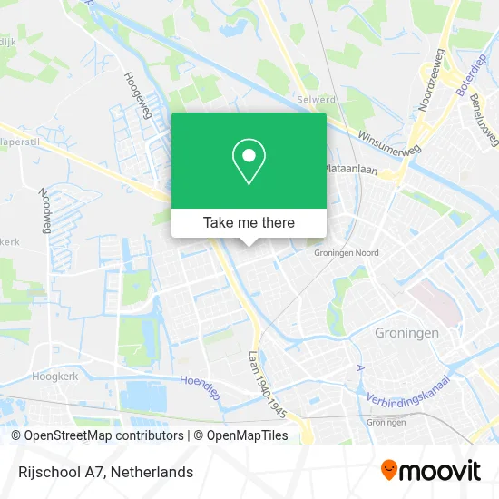 Rijschool A7 map