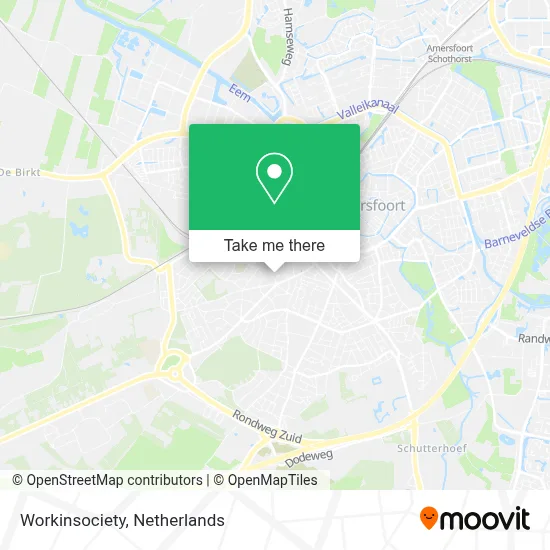 Workinsociety map