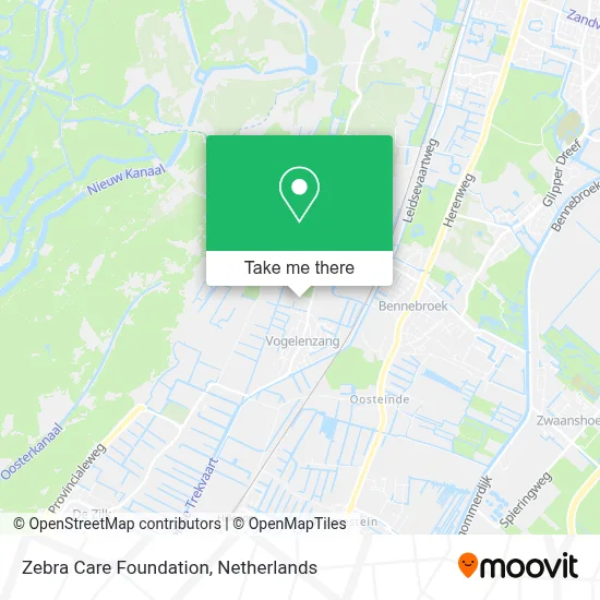 Zebra Care Foundation map