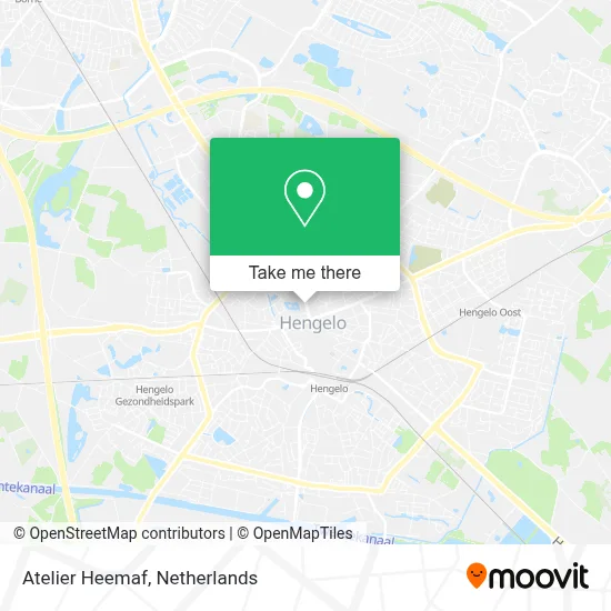 Atelier Heemaf map