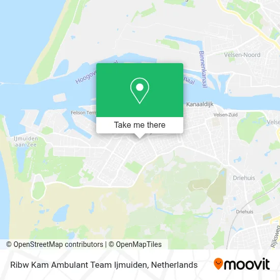 Ribw Kam Ambulant Team Ijmuiden map
