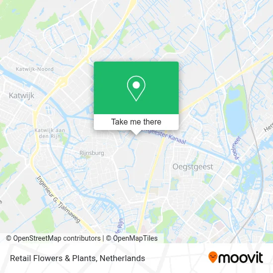 Retail Flowers & Plants map