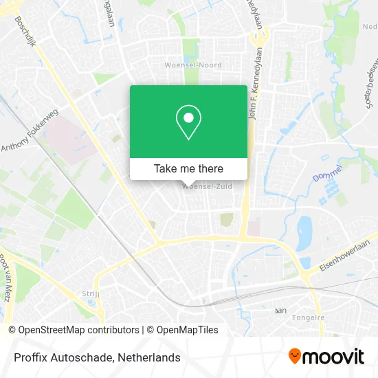 Proffix Autoschade map