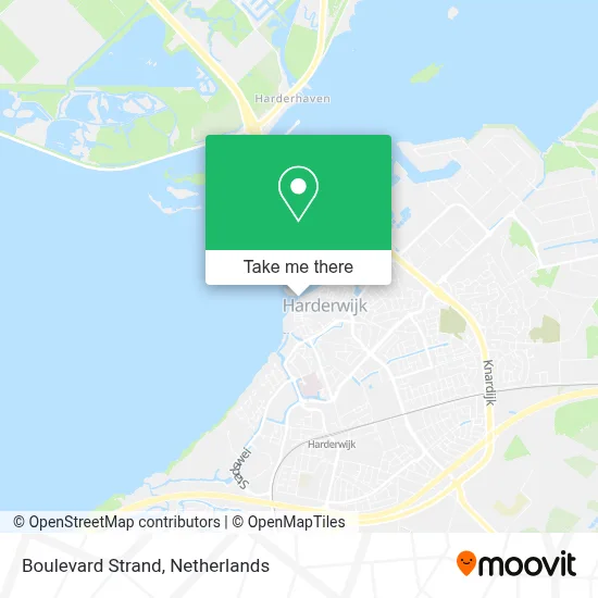 Boulevard Strand Karte