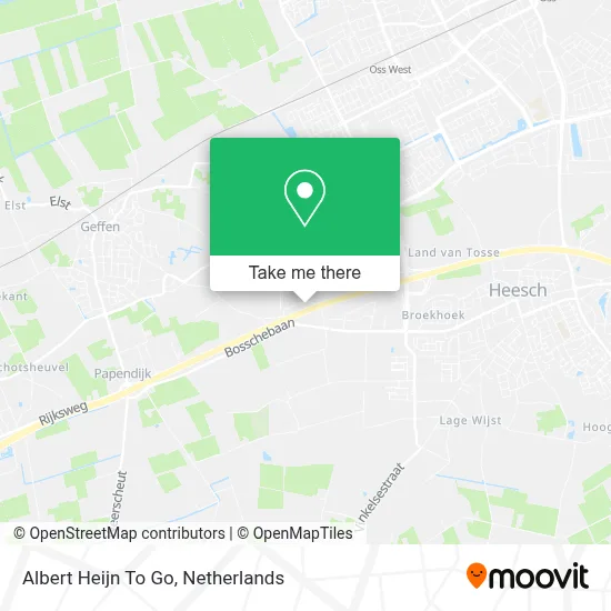 Albert Heijn To Go map