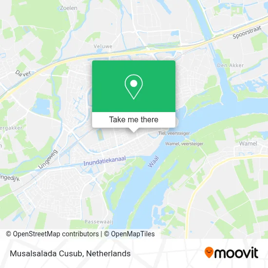 Musalsalada Cusub map