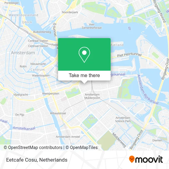 Eetcafe Cosu map