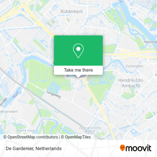 De Gardenier map