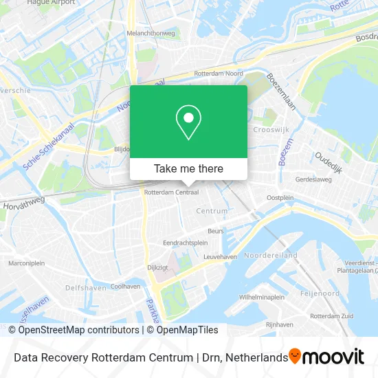 Data Recovery Rotterdam Centrum | Drn map