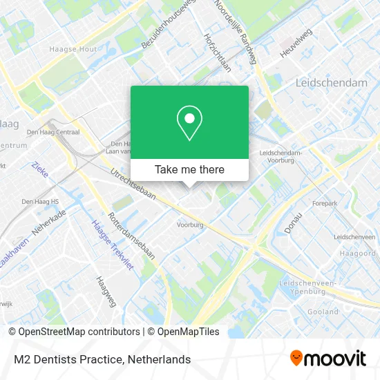 M2 Dentists Practice map
