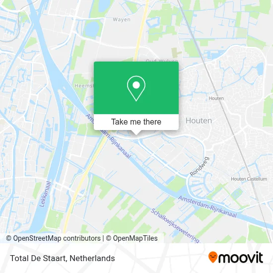 Total De Staart map