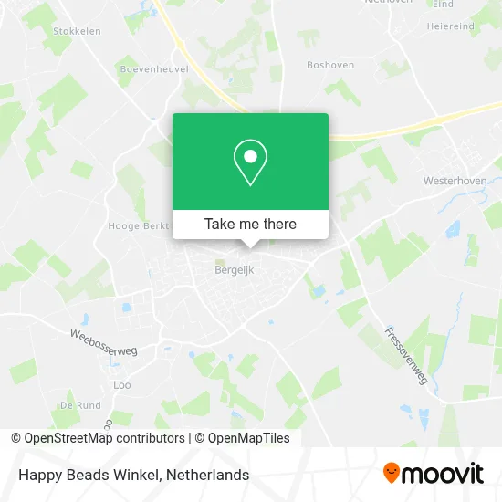 Happy Beads Winkel map