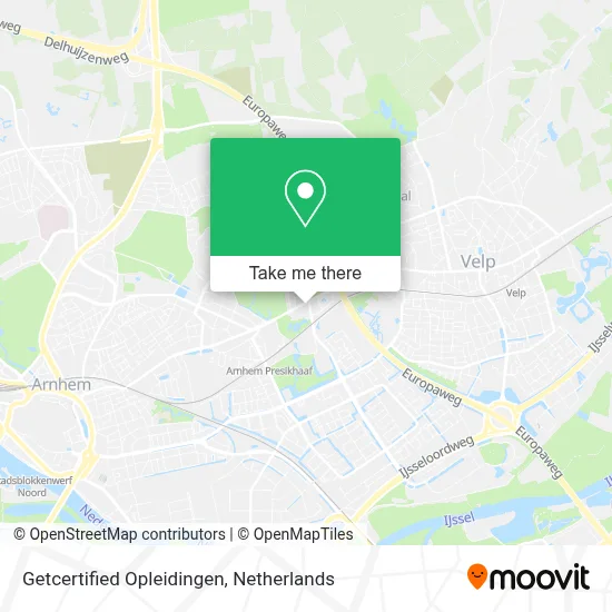 Getcertified Opleidingen map