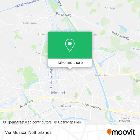 Via Musica map