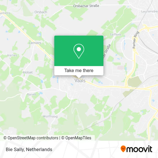 Bie Sally map