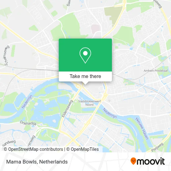 Mama Bowls map