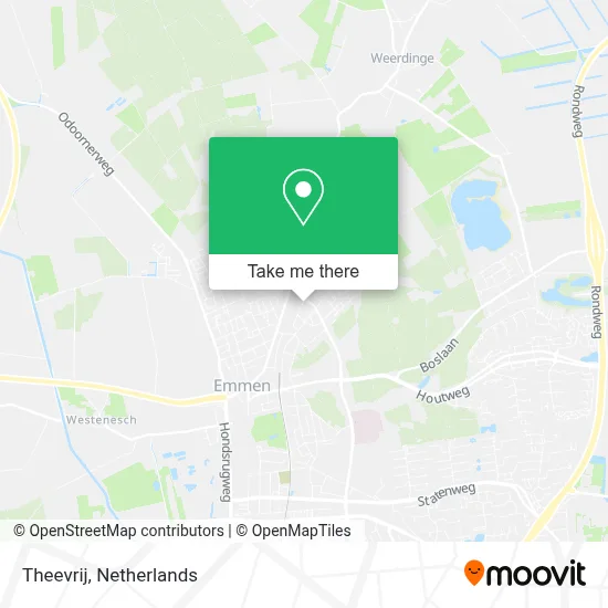 Theevrij map