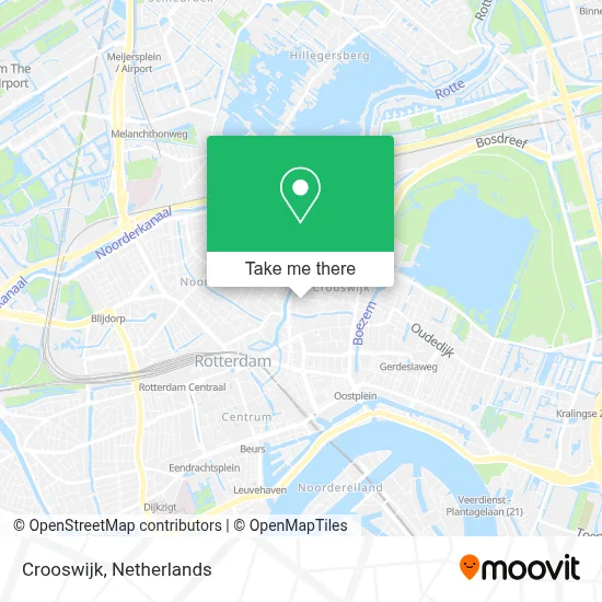 Crooswijk Karte