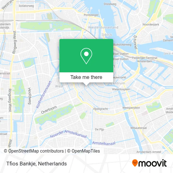 Tfios Bankje map