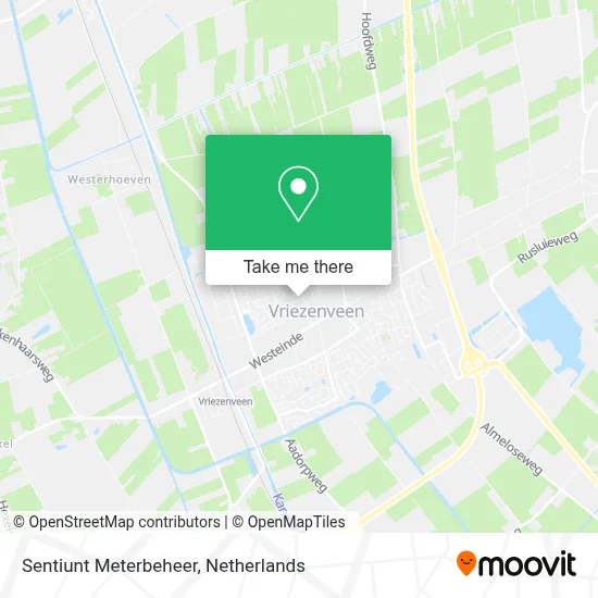 Sentiunt Meterbeheer map