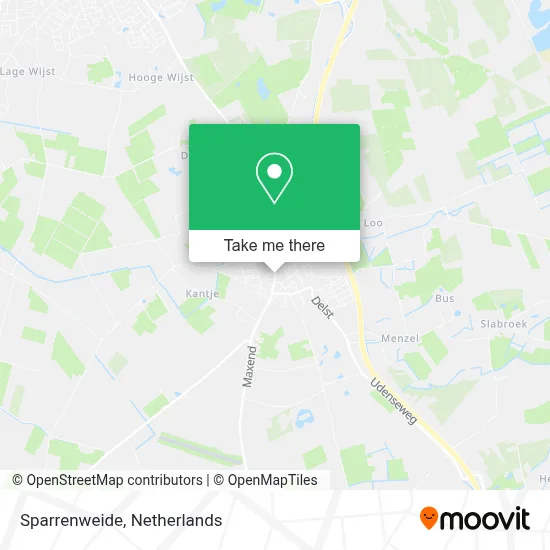 Sparrenweide map