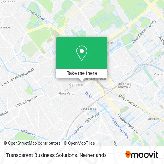Transparent Business Solutions map