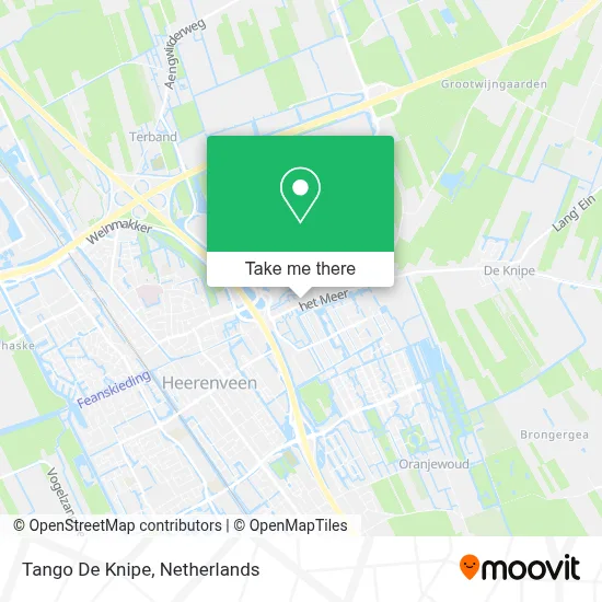 Tango De Knipe map