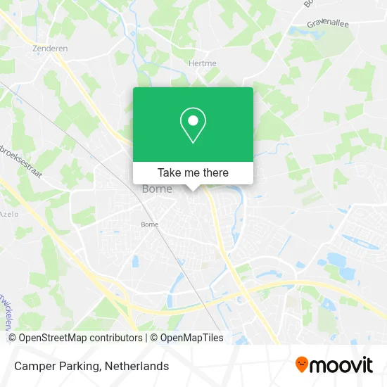 Camperplaats map