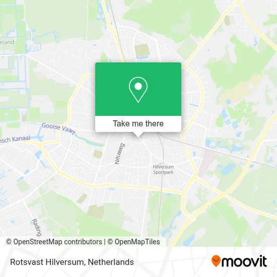 Rotsvast Hilversum map