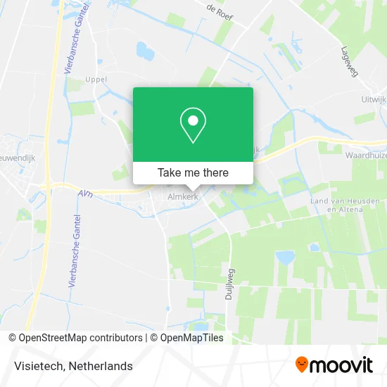 Visietech map