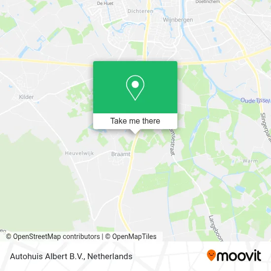 Autohuis Albert B.V. map