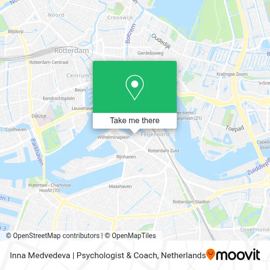 Inna Medvedeva | Psychologist & Coach map
