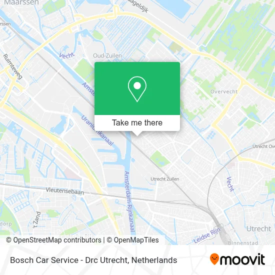 Bosch Car Service - Drc Utrecht map