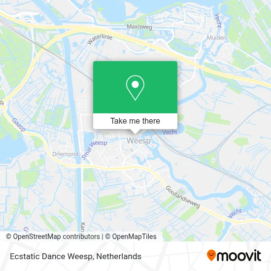 Ecstatic Dance Weesp map