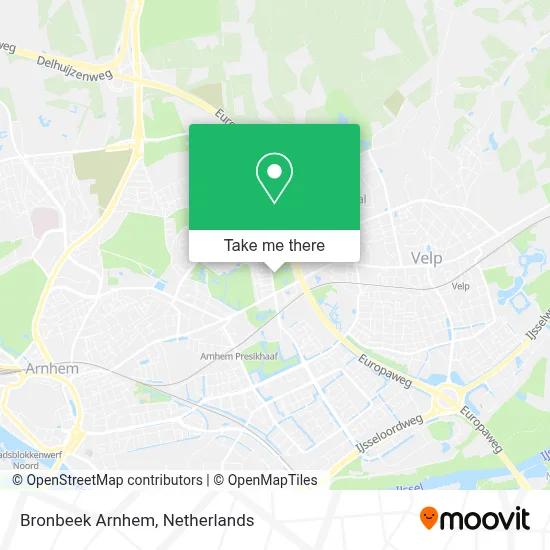 Bronbeek Arnhem map