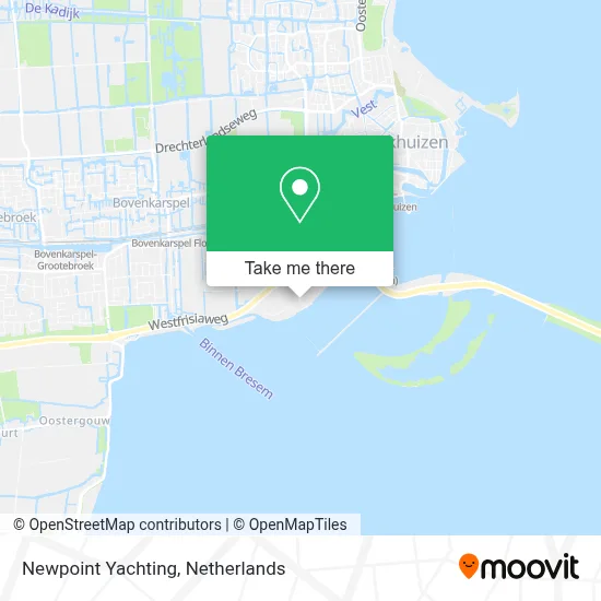 Newpoint Yachting map