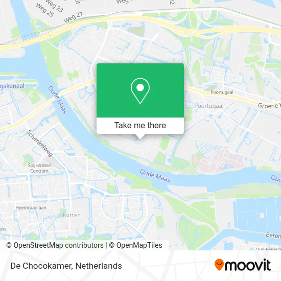 De Chocokamer map
