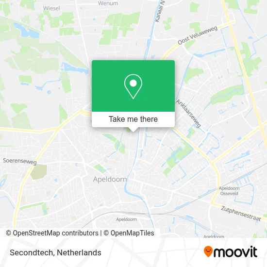 Secondtech map