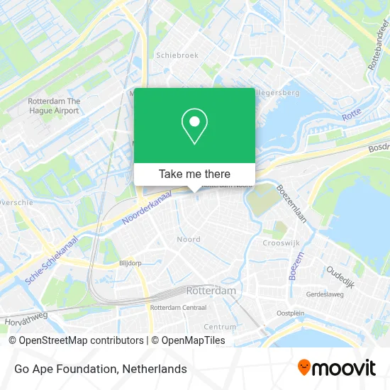 Go Ape Foundation map