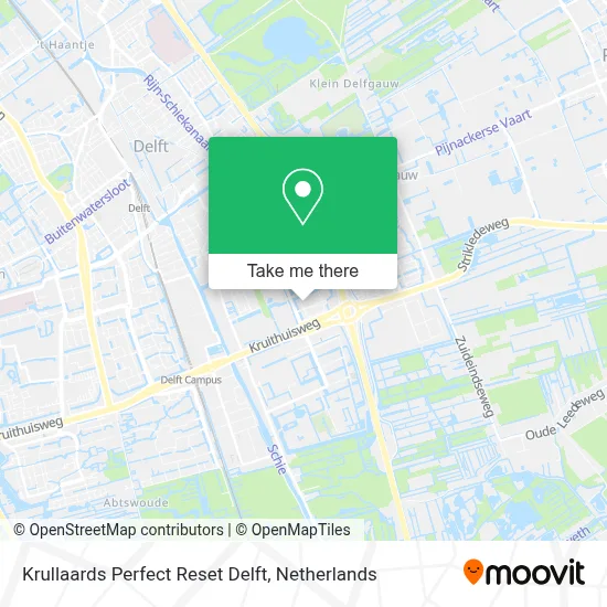 Krullaards Perfect Reset Delft map