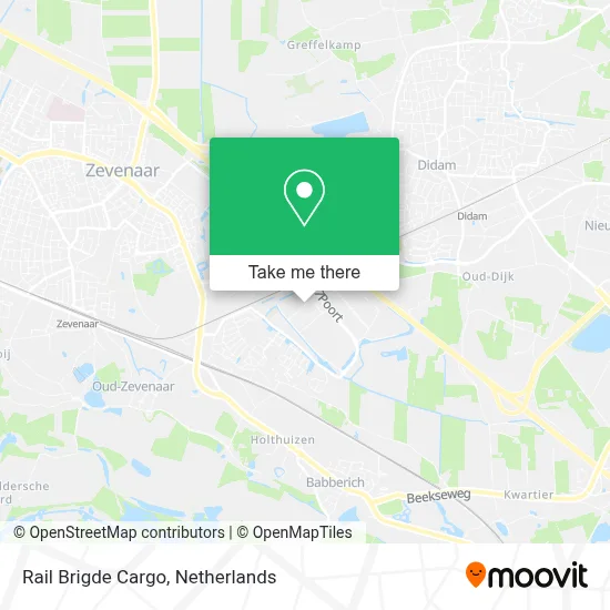 Rail Brigde Cargo map