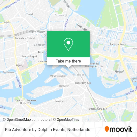 Rib Adventure by Dolphin Events map