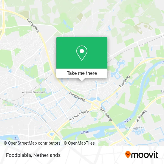 Foodblabla map