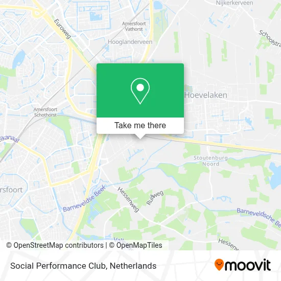 Social Performance Club map