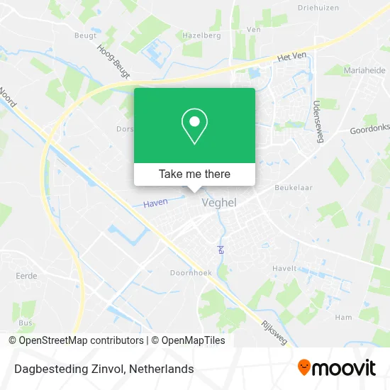 Dagbesteding Zinvol map