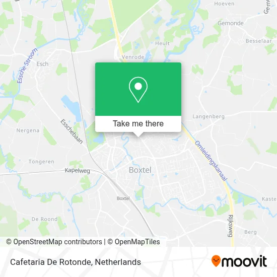 Cafetaria De Rotonde map