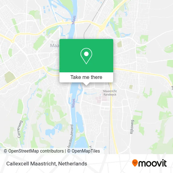 Callexcell Maastricht map