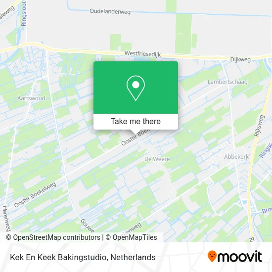 Kek En Keek Bakingstudio map